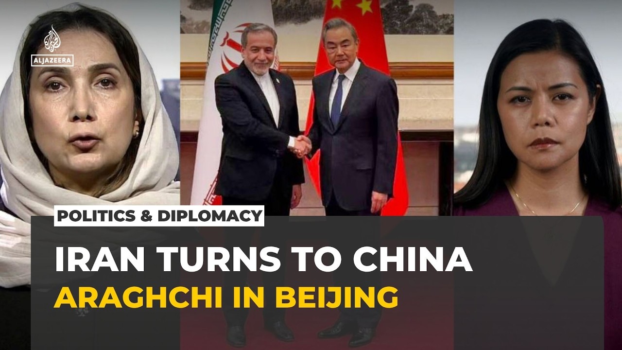Iran's Araghchi briefs China ahead of Xi-Trump meeting in Washington