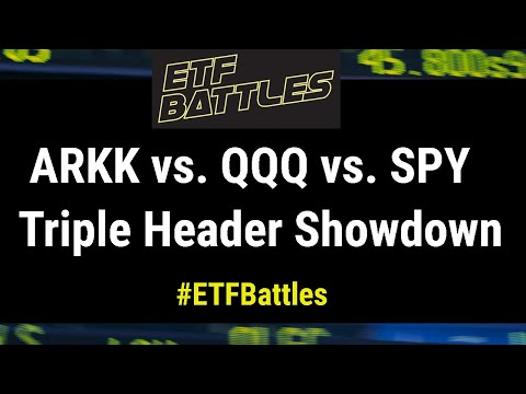 ETF Battles: ARKK vs. QQQ vs. SPY - Triple Header Showdown!