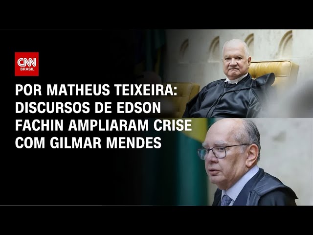 STF: Discursos de Edson Fachin ampliaram crise com Gilmar Mendes | HORA H