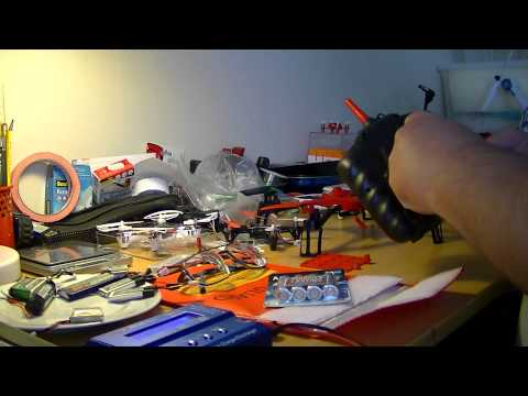 MongoTV_522 - Part 11 - Mongo Drones - Huiying X6058 - Unboxing - Idle Motor Run - Testfly After