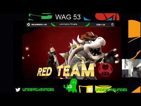 WAG 53 - Deluxemenu + BC (Bowser,Cloud) vs. COD + LD (Cloud,Roy)