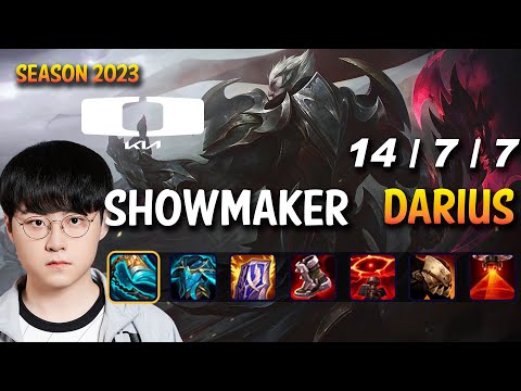 DK Showmaker DARIUS vs YASUO Mid - Patch 13.20 KR Ranked