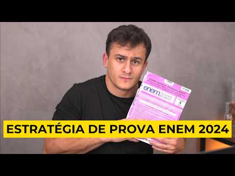 Três conselhos SÓLIDOS de ESTRATÉGIA DE PROVA pro PRIMEIRO DIA DO ENEM 2026 (ISSO MUDA SEU JOGO)