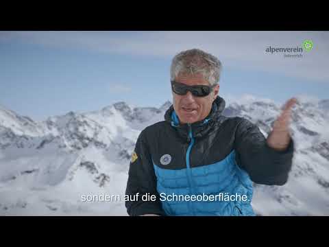 Alpenverein ÖAV SicherAmBerg Notfall Lawine