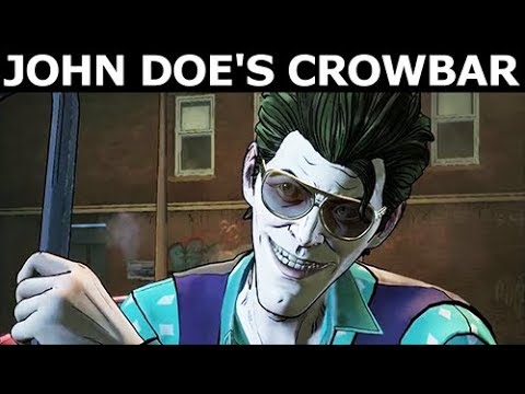John Doe's Crowbar - All Options - BATMAN Season 2 The Enemy Within Episode 3: Fractured Mask
