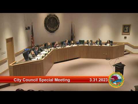3.31.2023 City Council Special Meeting