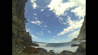 preview picture of video 'Sea and clouds at Polveraia beach, Elba Island : Mare e nuvole a polveraia, Isola d'Elba'