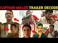 Killer Miller 😈💥🔥: Who Is Captain Miller | Captain Miller Official Trailer Reaction & Decoding