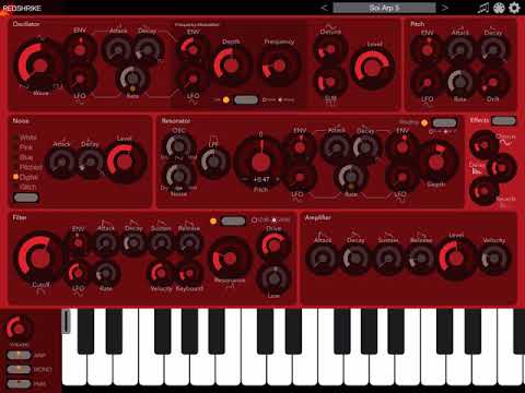 SoundOfIzrael - 100 Presets for iceGear Redshrike synth app