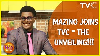 The Big Reveal!!! TVC Unveils Face Of New Host On Wake Up Nigeria - #MazinoJoinsTVC video