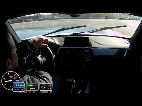 Corsi di Guida Sicura. Esercizio Sovrasterzo con l'istruttore William de Angelis.