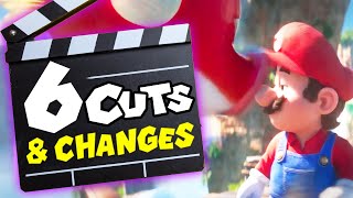 6 CUTS & CHANGES in the The Super Mario Bros. Movie! (Missing DKC Music & More!)