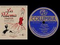 La Paloma (The Dove) (Prince’s Orchestra 1919)