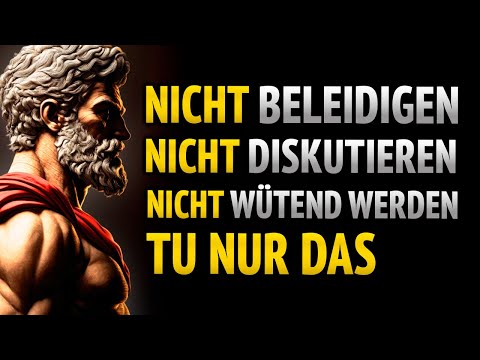 WIE MAN SICH NIE ÜBER JEMANDEN ÄRGERT ODER AUFREGT | 11 LEKTIONEN DES STOIZISMUS