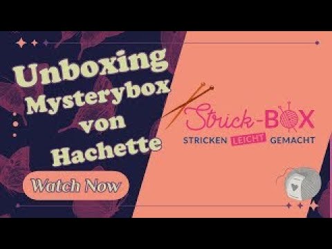 Unboxing! I 🧶Strickbox die 2.🧶I Lohnt sich dieses Abbo?