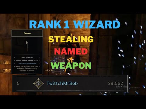 STEALING FAMINE FROM MRBOB BUT THIS HAPPENED... | Rank 1 Wizard | Dark and Darker
