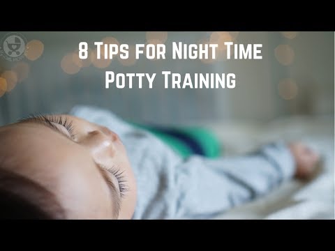 8 Tips for Night Time Potty Training in Toddlers