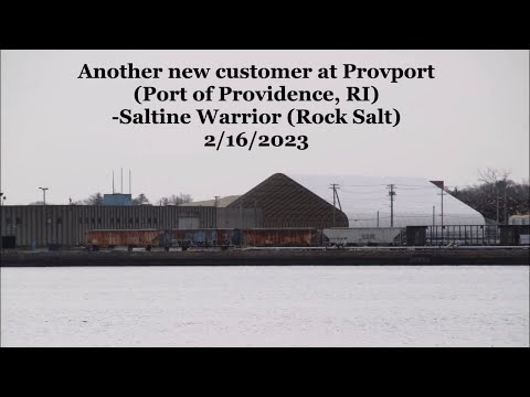 New rail customer at ProvPort - Saltine Warrior - Providence, RI - 2/16/2023