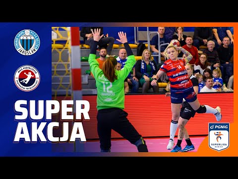 Wkrętka Królikowskiej | JKS Jarosław - Piotrcovia Piotrków Tryb. | seria 24 | PGNiG Superliga Kobiet