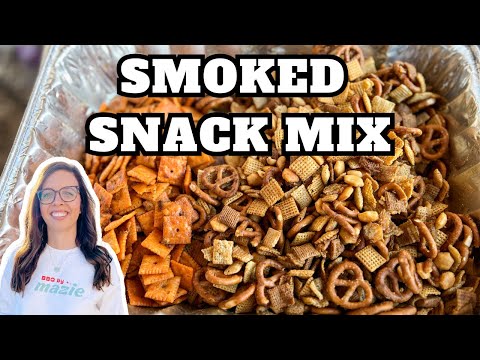 SMOKED SNACK MIX | Smoked Chex Mix & Cheez-Its On Pit Boss Austin XL