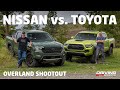 2022 Toyota Tacoma TRD PRO Vs Nissan Frontier Pro 4X Off Road Adventure