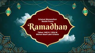 Download lagu Video Ucapan Selamat Menunaikan Ibadah Puasa Ramadhan 1445 H / 2024 M | part 25 mp3 Download lagu Video Ucapan Selamat Menunaikan Ibadah Puasa Ramadhan 1445 H / 2024 M | part 25 mp3