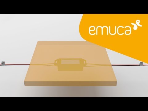 How to install the Spirit dimmer touch sensor that remains hidden under the surface – Emuca