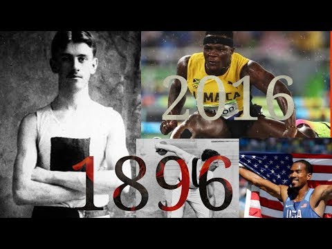 Difference between 1896 Olympic Games vs  2016 Olympics