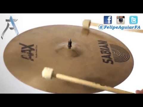 17" Sabian AAX Studio Crash - EQUIPMENTS REVIEW #3