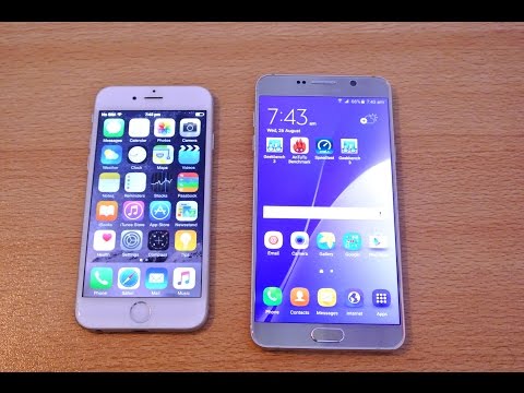 Samsung Galaxy Note 5 vs iPhone 6 - Full Comparison HD