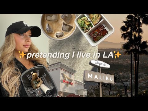 come to LA with me (eating good, wellness food trips, just romanticising my life)