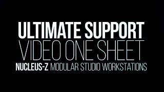 Video thumbnail for The Nucleus-Z Modular Workstation Series from Ultimate Support by UltimateSupport