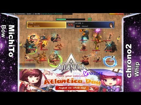 Sikyon Weekly 02/09/2017 PM - MichiTo vs chrono2 - Atlantica Online