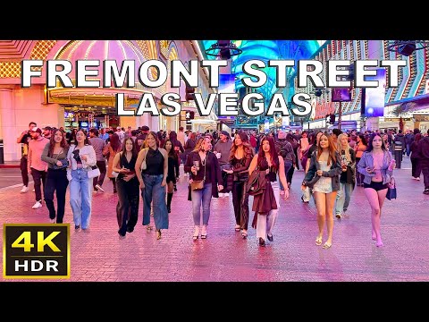 Fremont Street Las Vegas Walking Tour | January 2026 | Downtown Las Vegas
