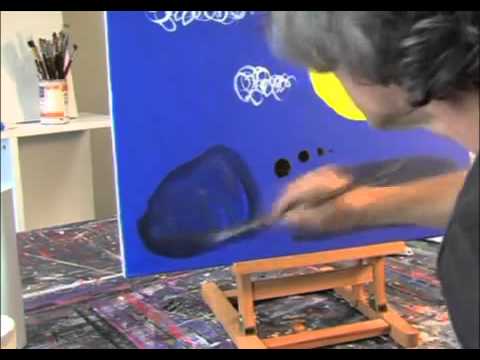 comment demarrer une peinture abstraite