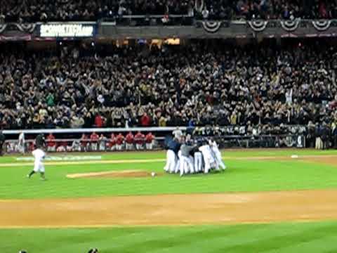 (Fan View) Last Pitch/Final Out 2009 World Series Game 6