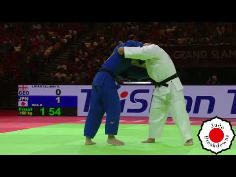 Judo Mens U100 Varlam Liparteliani vs. Kentaro Iida Grand Slam Hungary 2022 Final