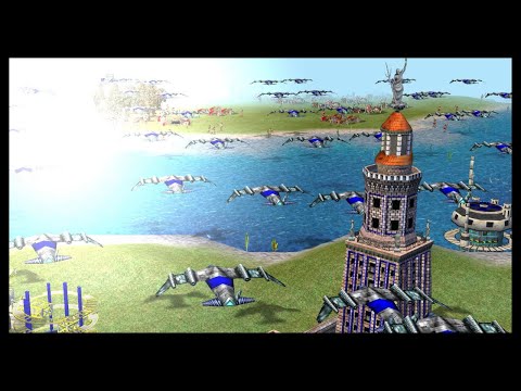 EMPIRE EARTH: ATOMIC BOMBERS VS CAVEMEN - EPIC!