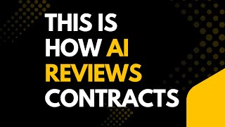 How to Review Contracts Using AI
