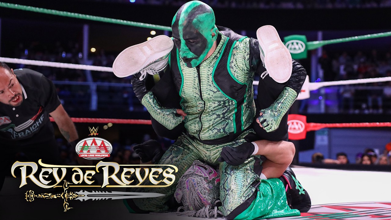 Rey Fenix, Mr. Iguana & Lola Vice def. La Hiedra & Money Machine: AAA Rey de Reyes highlights