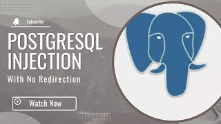 PostgreSQL Injection With No Redirection