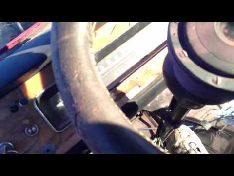 MG 1100 first drive out of garage