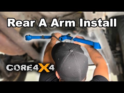 Grand Cherokee WJ Crawl Series Rear A-Arm Install — Core 4x4