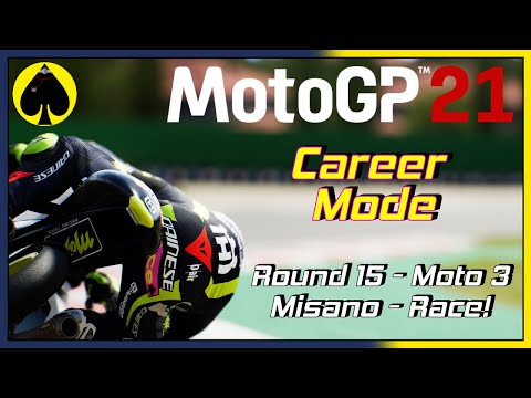 MotoGP 21 - Career Mode - Moto 3 - Round 15 - Misano - Race!