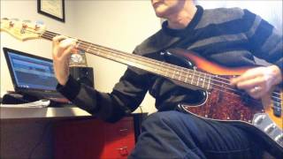 Hope and Glory by The Skids Bass Cover