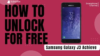 How to unlock Samsung Galaxy J3 Achieve with Code by IMEI