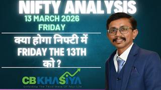 Nifty Elliott wave update for 13 March 2026 onward
