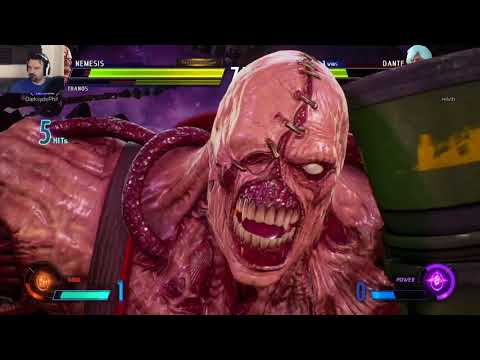MvC Infinite: Week 2 Online Play pt42 - vs. Dante/Frank West