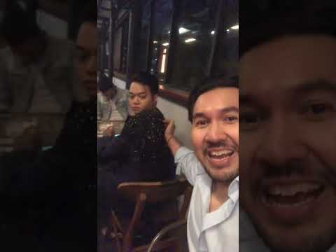 David Bayu Jumpa Artis Reza