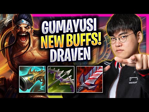 GUMAYUSI TRIES DRAVEN WITH NEW BUFFS! - T1 Gumayusi Plays Draven ADC vs Jinx! | Season 2025